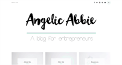 Desktop Screenshot of angelicabbie.com